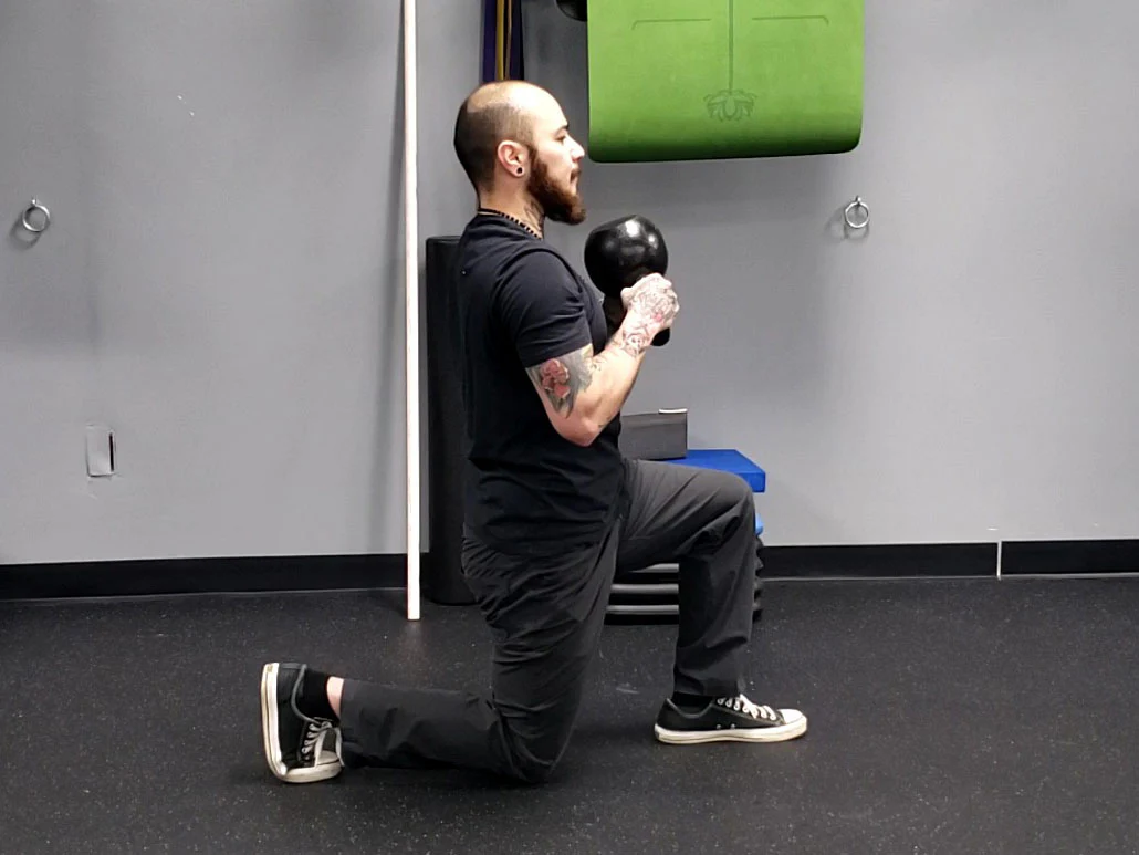 Kneeling Kettlebell Halo William Sturgeon