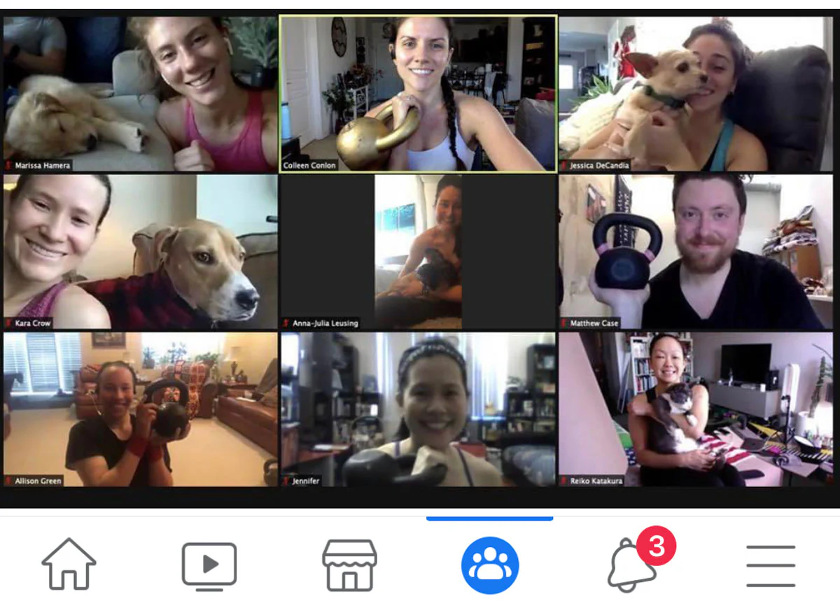 An online coaching call with Colleen Conlon, RKC-II Instructor