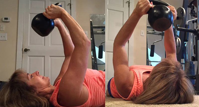 kettlebell drill for back pain Laurel Blackburn